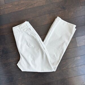 Aritzia Wilfred beige cotton pants